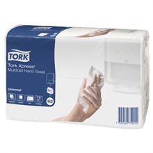 Tork håndklædeark Z Fold 471146 3800 ark, 2 lags hvid.