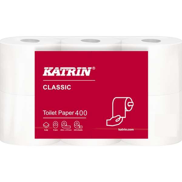 Katrin Classic, Toiletpapir, 2-lags 42 rl/kolli 
