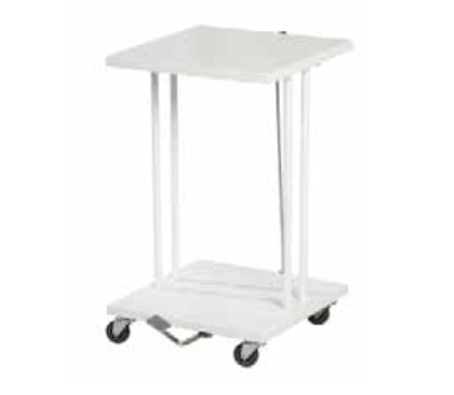 Affaldsstativ 40 liter m/ lÃ¥g & pedal cleanstep.dk Udendørs skraldespandsstativ