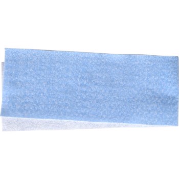 Engangsmoppe, blå, polyester/PE, 60 cm 500stk/krt