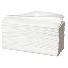 Håndklædeark, Care-Ness Excellent, 2-lags, C-fold, 31x23cm, 9 cm, hvid, 100% nyfiber 3060 ark 