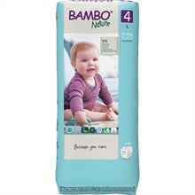 Børneble, tapeble, miljømærket, Bambo Nature, 4, tall 144STK