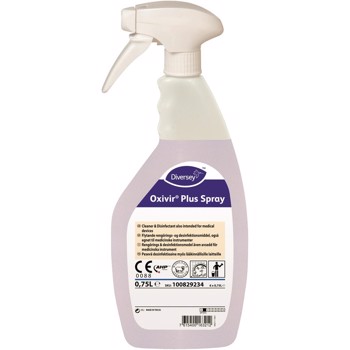 Oxivir Plus Spray 750ml, rengørings- og desinfektionsspray