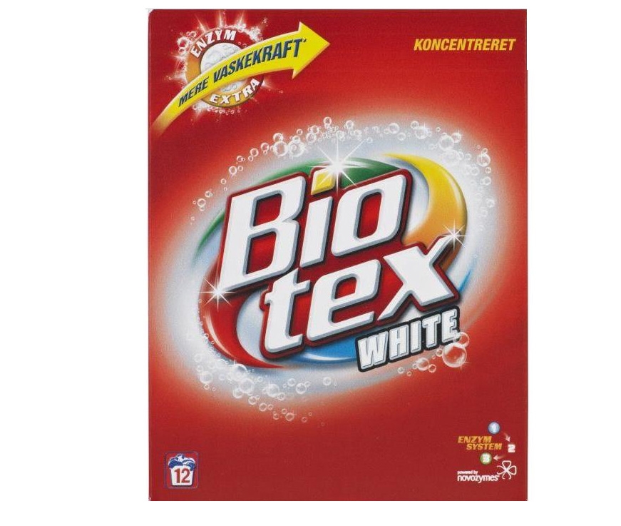 Bio-Tex White, pulver, 636 g, stk/krt