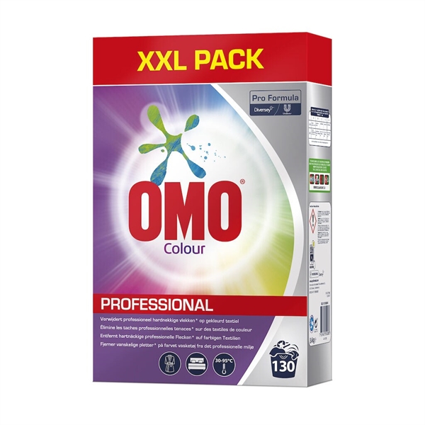 OMO 8,4 kg pulver COLOUR vaskepulver