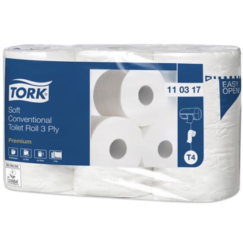 Tork Premium Toilet Extra Soft T4, 3 Lags