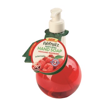 FabFruitz Hand Soap Highland Raspberry 300 ml m/pumpe