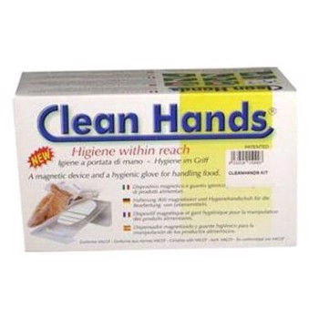 Clean Hands  Basismodel et sæt 1 holder, 1 bøjle, 1 handske