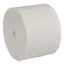 Toiletpapir, neutral, 2-lags, 100m x 9cm, Ø13,3cm, hvid 36rl