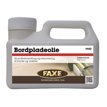 Faxe Bordpladeolie, Hvid 500 ml