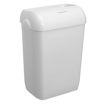 Affaldsspand KimberlyClark 50 l, hvid til vægmontering
