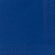 Frokostserviet Duni 3-lags 1/4 fold 33x33cm mørkeblå 1000stk