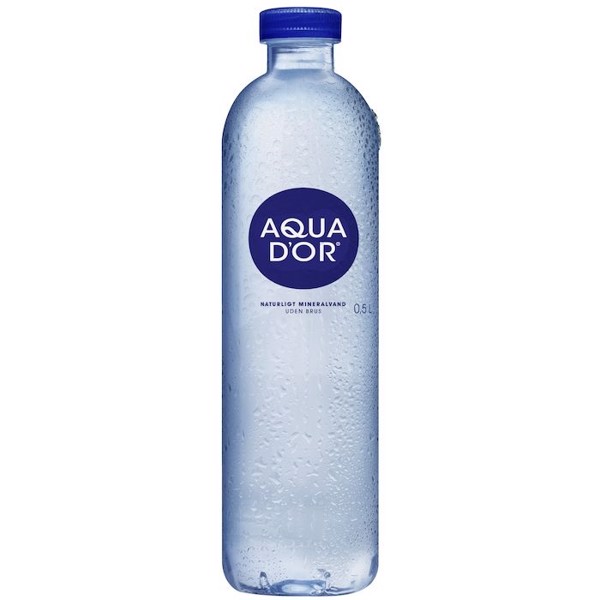 Kildevand Aqua D\'or CLEANSTEP LOGO 0,5 L, 20stk/ kolli