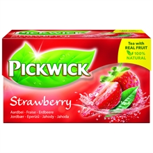Brevte, Pickwick, jordbær, 20 breve/ 12pakker/kolli