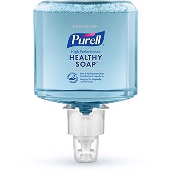 Skumsæbe Purell Healthy Soap, Mild u/farve u/parfume, til ES4 Dispenser 2 x 1200 ml
