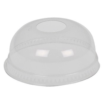 Låg, Gastro-Line, Ø9,5cm, klar, PET, med hul 800stk