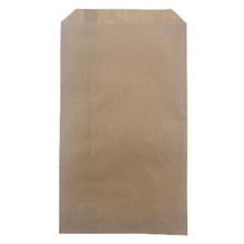 Bagerpose 1kg B160xH260+20mm 40gr Papir Brun 1000stk