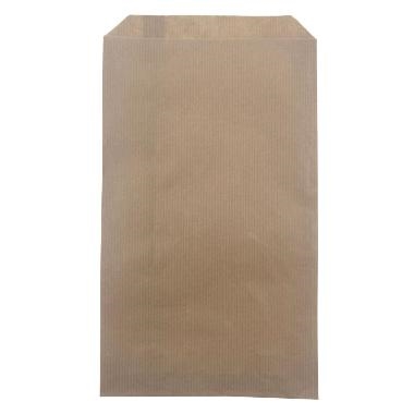 Bagerpose 1kg B160xH260+20mm 40gr Papir Brun 1000stk