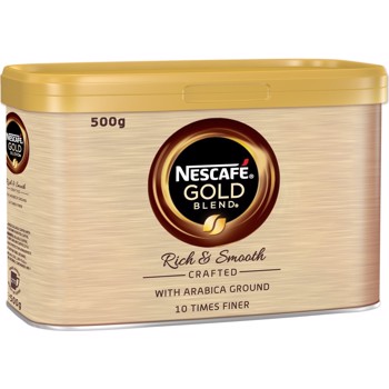 Nescafé Gold blend instant kaffe, 500g, 6 stk/krt
