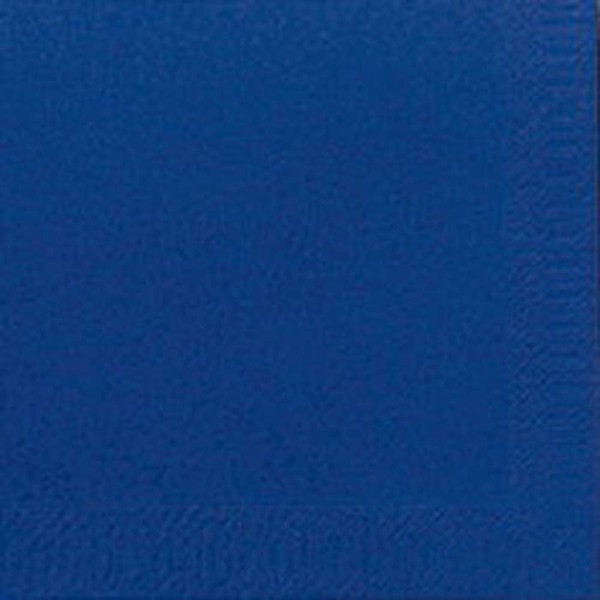 Duni Tissue Serviet 3 lags 1/4 fold Mørkeblå 24x24cm 2000 stk