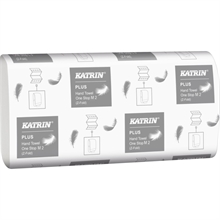 Håndklædeark Katrin Plus, 2-lags 25,5x23,5cm hvid 3024 ark