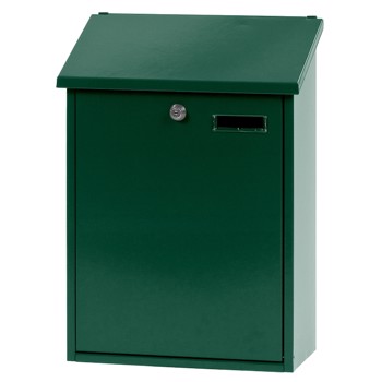 Postkasse, Toledon, 12x27x40cm, grøn