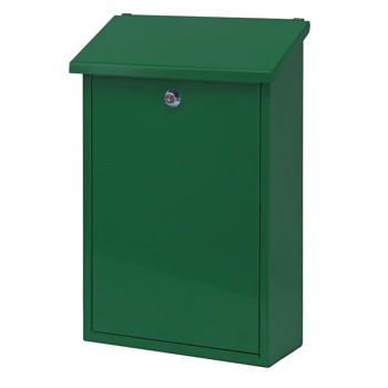 Postkasse, Toledon, 12x27x40cm, grøn