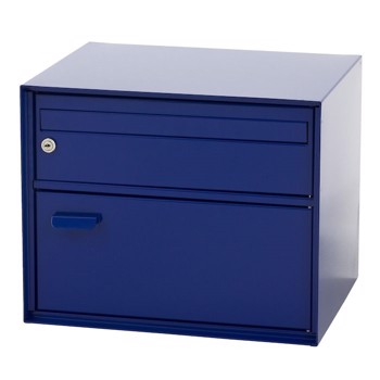 Postkasse, 31x39x32cm, blå