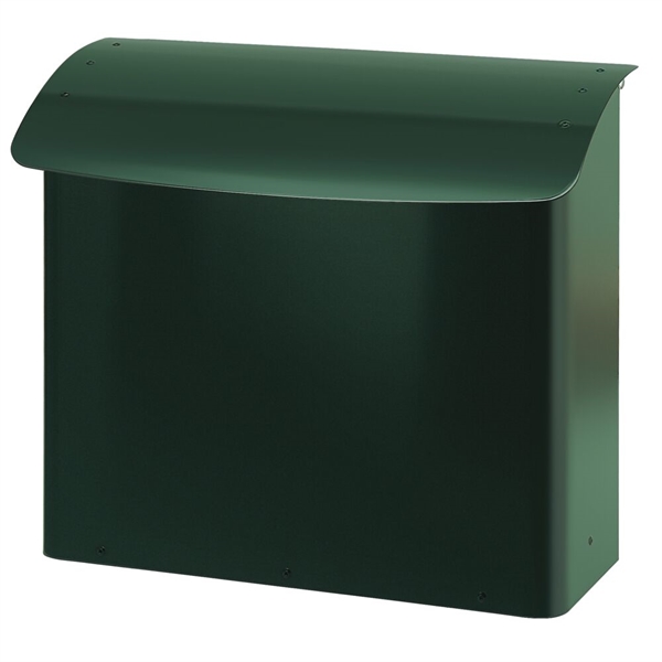 Postkasse, Toledon, 12x27x40cm, grøn