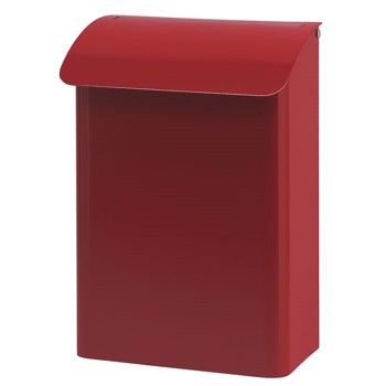 Postkasse, Toledon, 12x27x40cm, rød