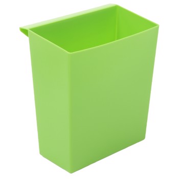 Indsats 9,5 L grøn t/ firkantet affaldsspand B:24cm H:26,5cm