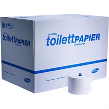 Toiletpapir, Hagleitner, 2-lags, 114m x 9,8cm, Ø13,9cm, 42RL