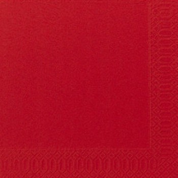 Duni Servietter 1/4 Rød 3-lags 40x40 cm 1000stk