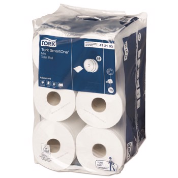 Tork SmartOne T9 Mini® Toiletpapir  2 lags, 12 ruller