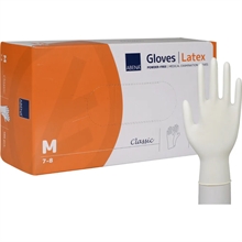 Latex handsker Medium uden pudder, 450 pakker/ pallekøb