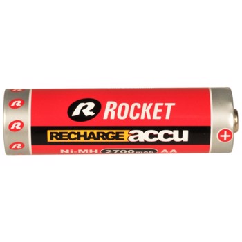 Batteri, Rocket, genopladeligt, AAA, 1,2V  4 stk/pak
