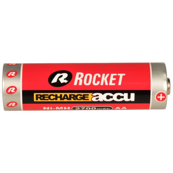 Batteri, Rocket, genopladeligt, AAA, 1,2V  4 stk/pak