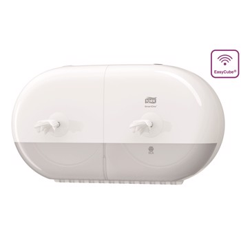 Tork SmartOne® Dispenser Twin Mini Toiletpapir Hvid T9