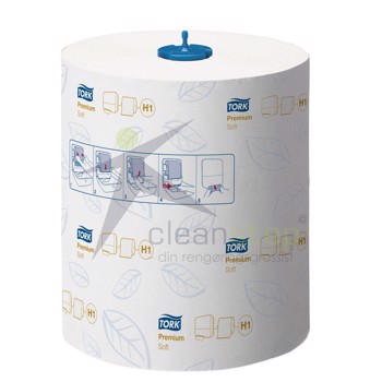 Tork Håndklæderuller Premium, Soft H1-matic, 6 ruller