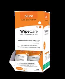 Plum Hånddesinfektion 85% wipes 80stk/pak