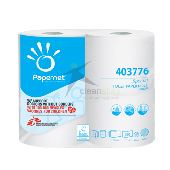 Papernet Toiletpapir 2-LAG. 38.5 meter  56RL 350, ark.