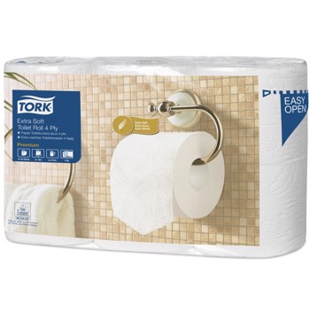 Tork Advanced Toiletpapir T4, 4 lags, 7 x 6 rl/krt