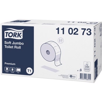 Tork Soft Jumbo T1  Toiletpapir Premium, 2 lags, 6rl/krt