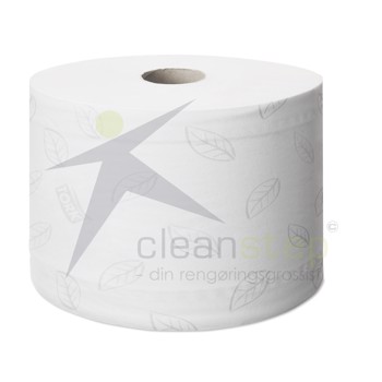 Toiletpapir Tork SmartOne T8 Advanced 2-lags hvid 6rul/kar