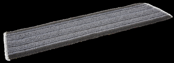 DampDry 31 mikrofibermoppe, Hook & Loop, 60 cm, Grå