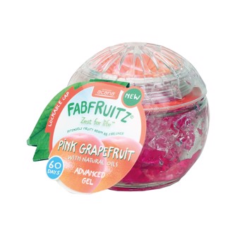FabFruitz Pink Grapefruit / Lyserød Grapefrugt Duftglas, 130g