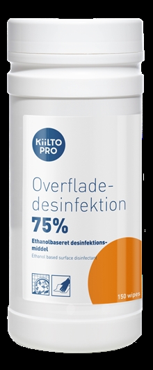 Kiilto Pro Overfladedesinfektion 75% 150ark 