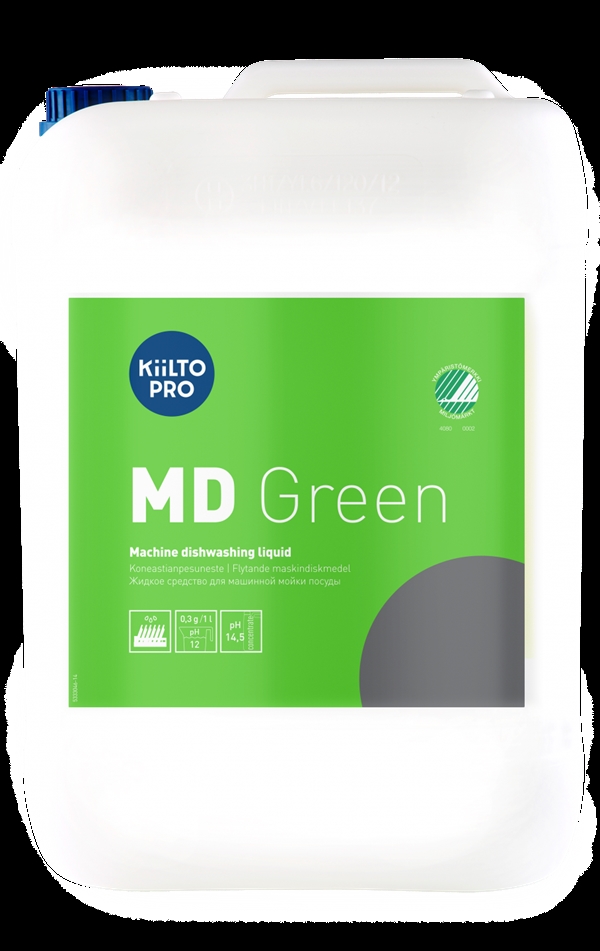 Kiilto Pro MD Green 10 l maskineopvask flydende svanemærket
