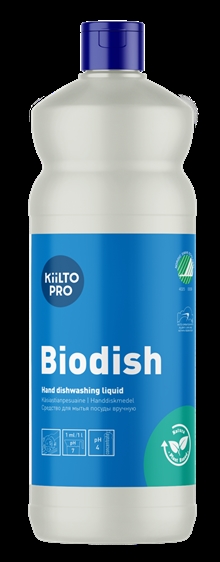 Kiilto Biodish Håndopvask bio 1 liter svanemærket