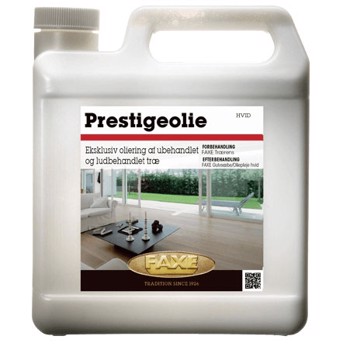 Faxe Prestige Olie Hvid 2,5 liter